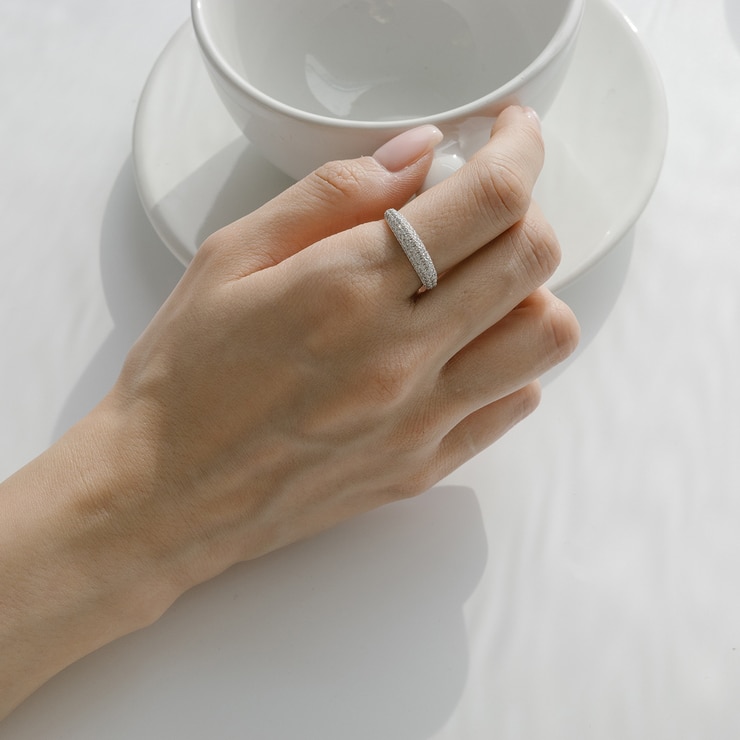 캐보네 다이아몬드 반지