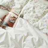 April At Home 모달 고밀도면 양면 차렵이불 - 싱글, 멜티(화이트)