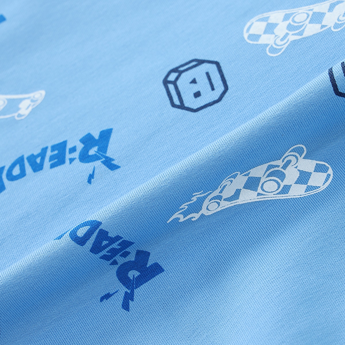 알로봇 키즈 상하의 세트 - 블루