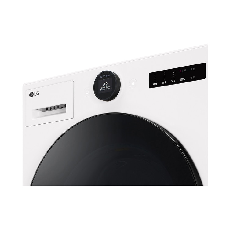엘지 오브제 드럼세탁기 25kg - 네이처 에센스화이트