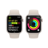 Apple Watch S9 45mm GPS STL/STL 스포츠 밴드 - S/M