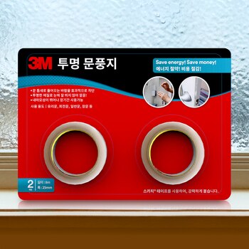 3M투명 문풍지 2개입 3M투명 문풍지 2개입