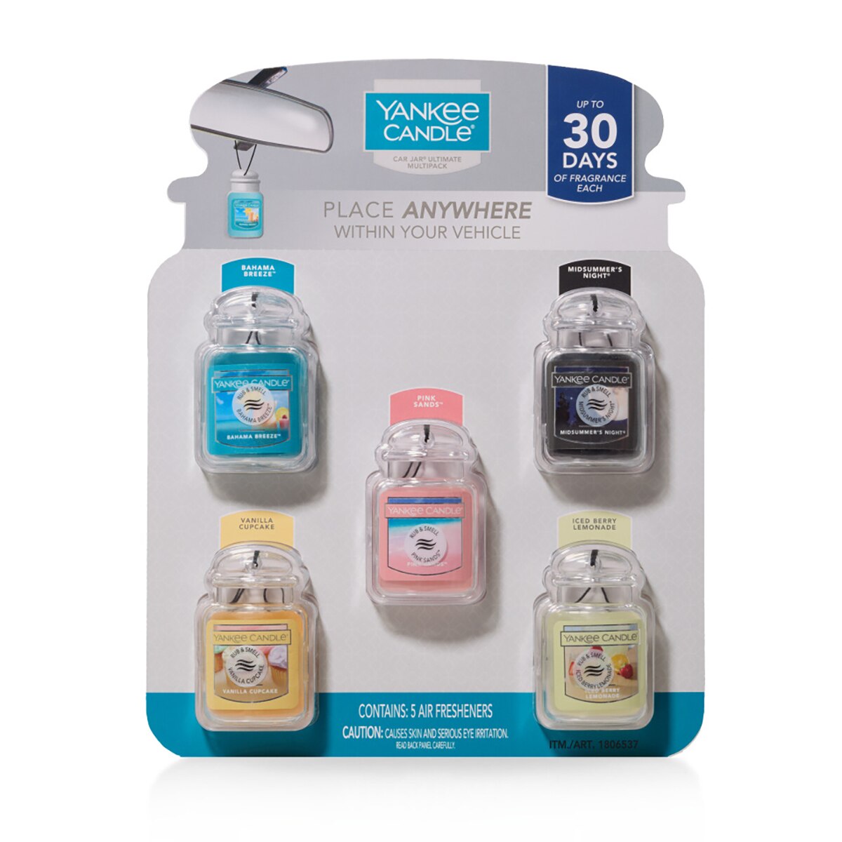 양키캔들 차량용 방향제 5 개 양키캔들 차량용 방향제 5 개