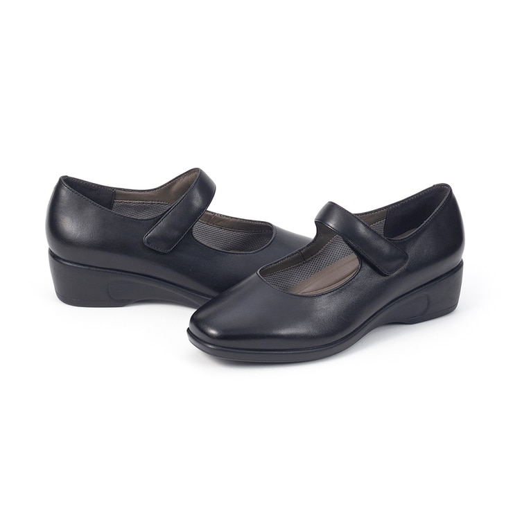 바이네르 여성 가죽화2B67 - 블랙, 230mm