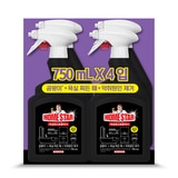 홈스타 욕실용 클리너 750ml x 4개