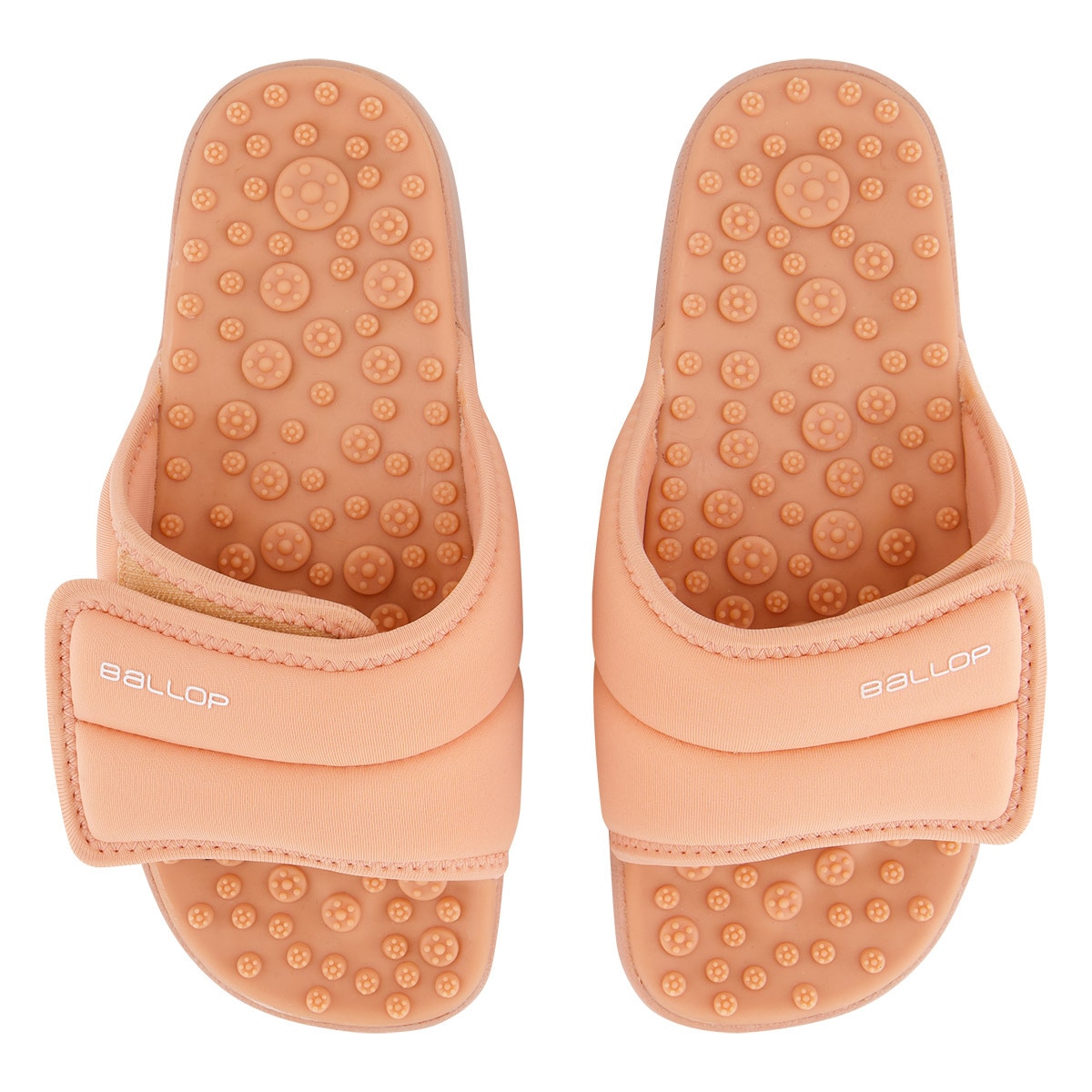 밸롭 성인 뉴 지압 슬리퍼 - 여성 핑크, 240mm