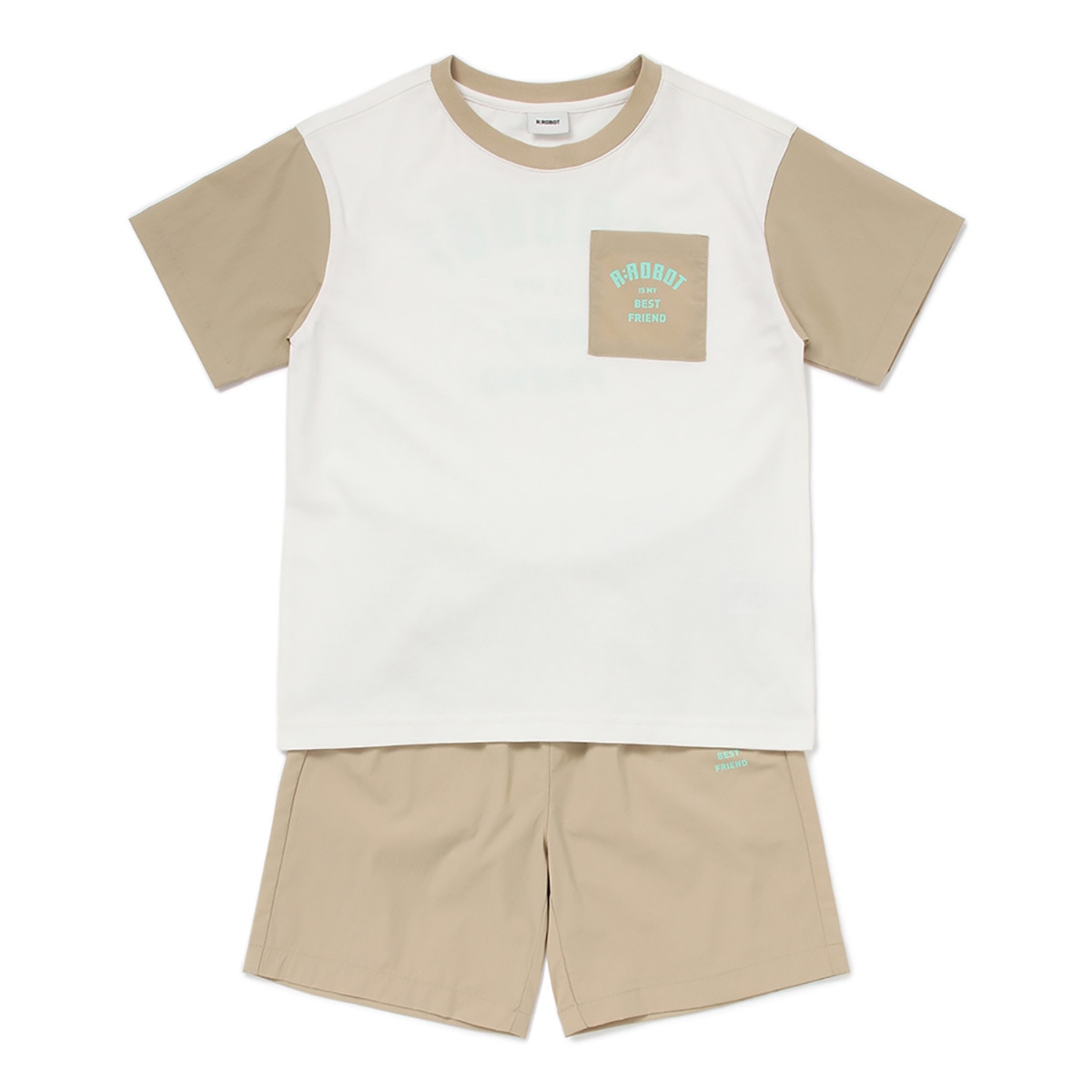 알로봇 키즈 우븐 상하의 2PC 세트