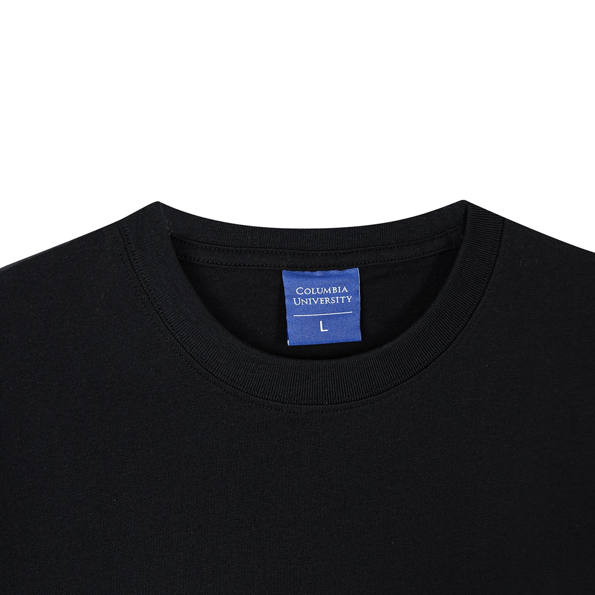 컬럼비아 유니버시티 성인 반소매 티셔츠 - 블랙