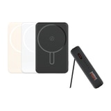 스마텍 맥세이프 거치식 보조배터리 세트 2P