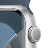 Apple Watch S9 45mm GPS SLV/SB 스포츠 밴드 - S/M