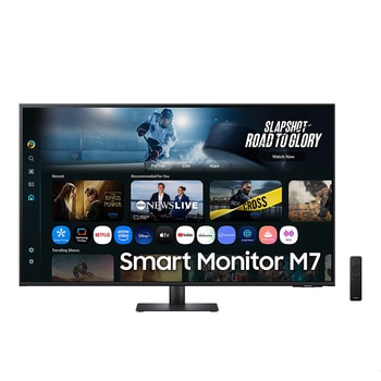삼성 4K UHD M7 스마트 모니터 107.9cm (43) 블랙
