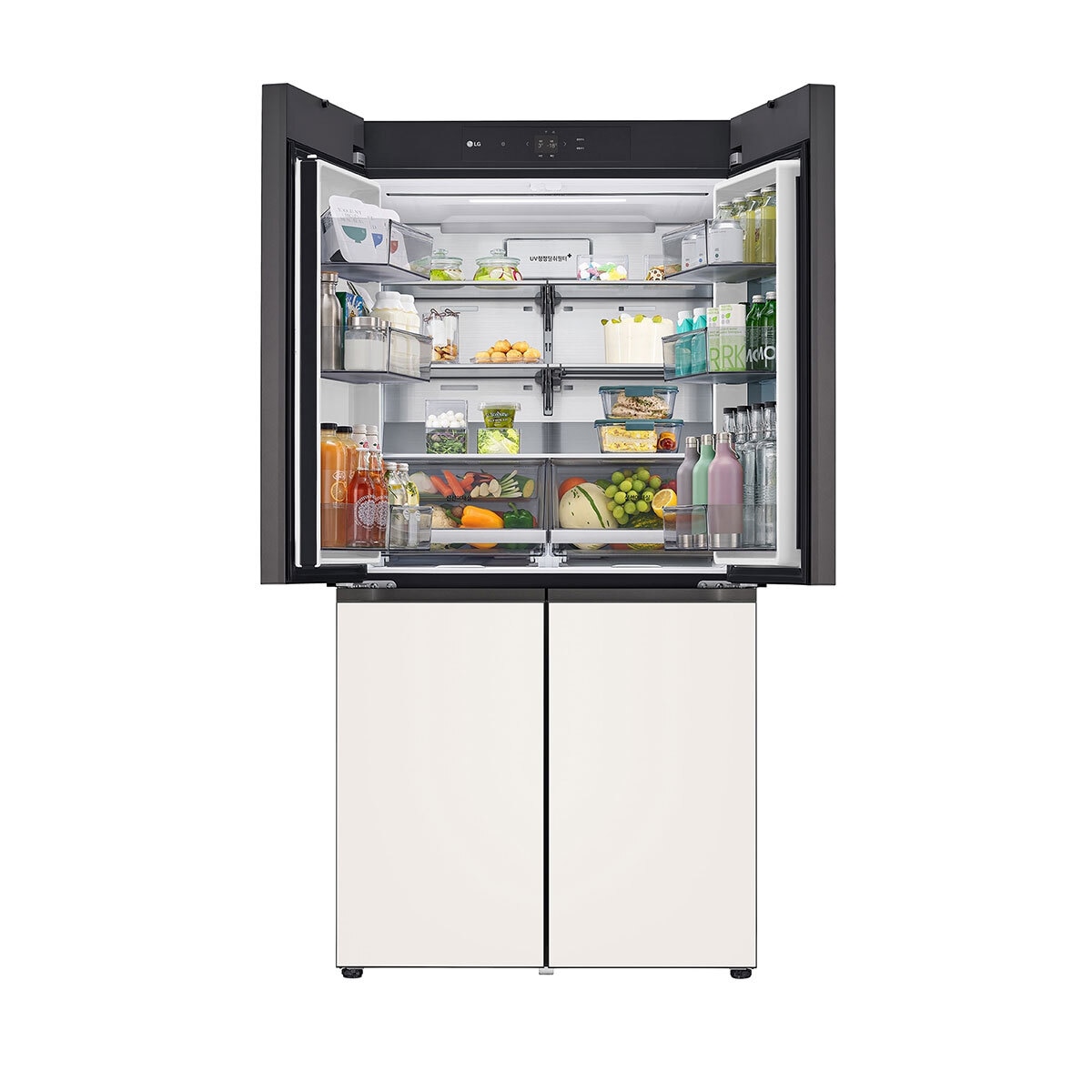 엘지 오브제 FIT&MAX 노크온냉장고 613L