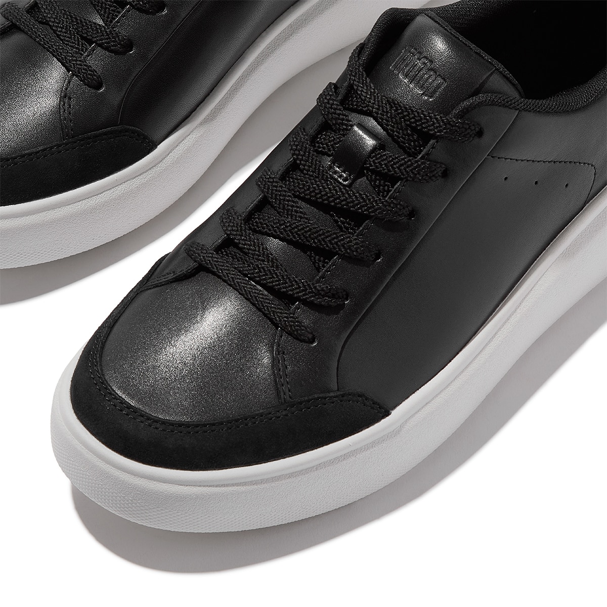 핏플랍 여성용 알티지 레더스니커즈 - 블랙, UK4.5(240mm)