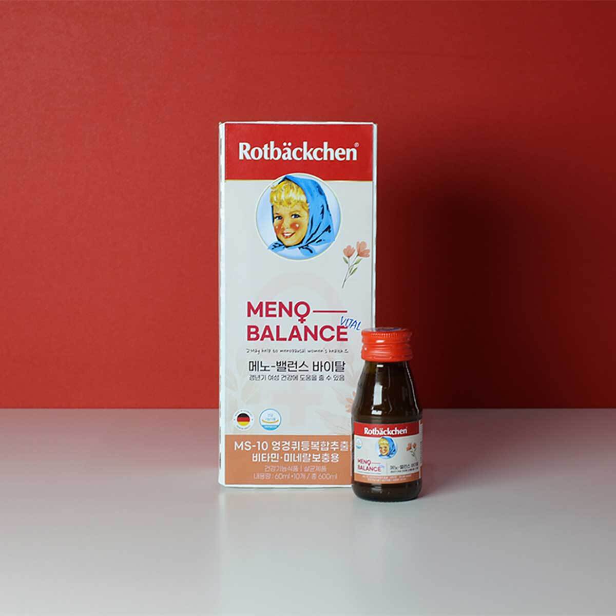 로트벡쉔 메노 밸런스 바이탈 60ml x 10ea x 3