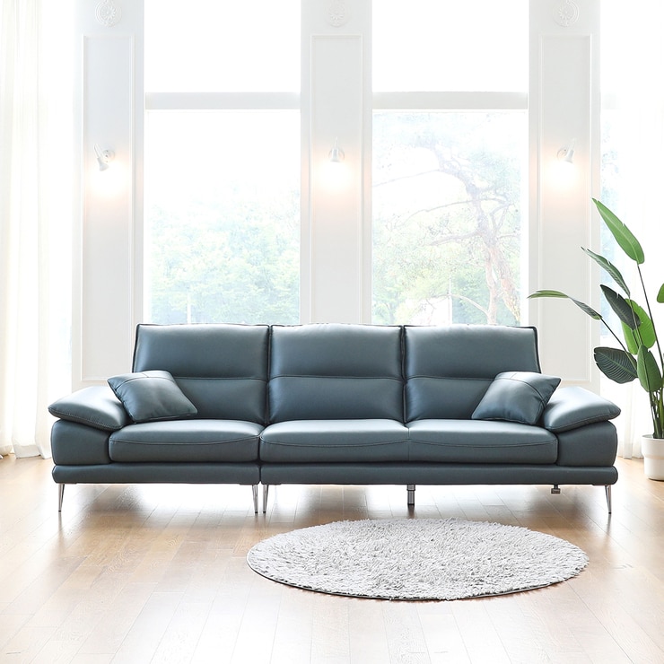 사트바 몽베르토주얼 이태리 통가죽 소파 4인