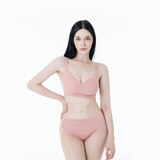 스킨온 여성 플렉시 팬티 5매 - 핑크/라이트그레이, M