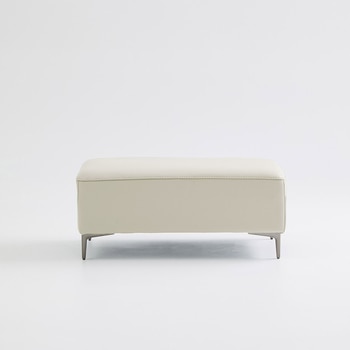 UND NA17 전체 천연 이태리 슈렁큰통가죽 보조스툴