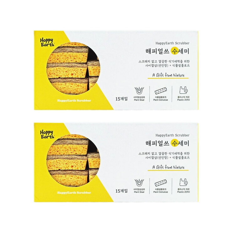 HappyEarth Scrubber 15ea x 2 685395
