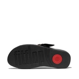 핏플랍 여성용 루루 레진버클크로스 슬라이드 - 올블랙