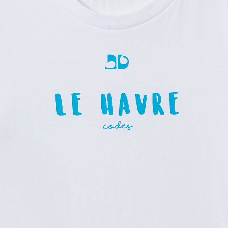 코데즈컴바인 여성 반소매 티셔츠 - 화이트, L