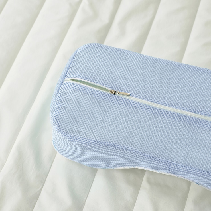 에이프릴앳홈 목편한 냉감 베개 38x16cm - 블루