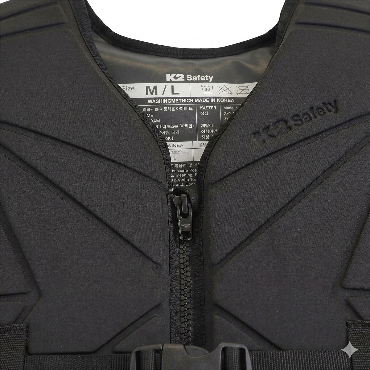 K2 세이프티 성인용 구명조끼 - 블랙