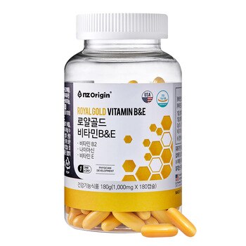 엔젯오리진 로얄골드 비타민 B&E 1,000mg x 180캡슐 엔젯오리진 로얄골드 비타민 B&E 1,000mg x 180캡슐