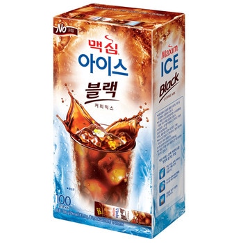 맥심 아이스 블랙 커피믹스 5.9g x 100스틱x 2박스 맥심 아이스 블랙 커피믹스 5.9g x 100스틱x 2박스
