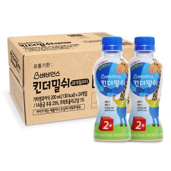 베비언스 킨더밀쉬 2단계 200ml x 24 베비언스 킨더밀쉬 2단계 200ml x 24