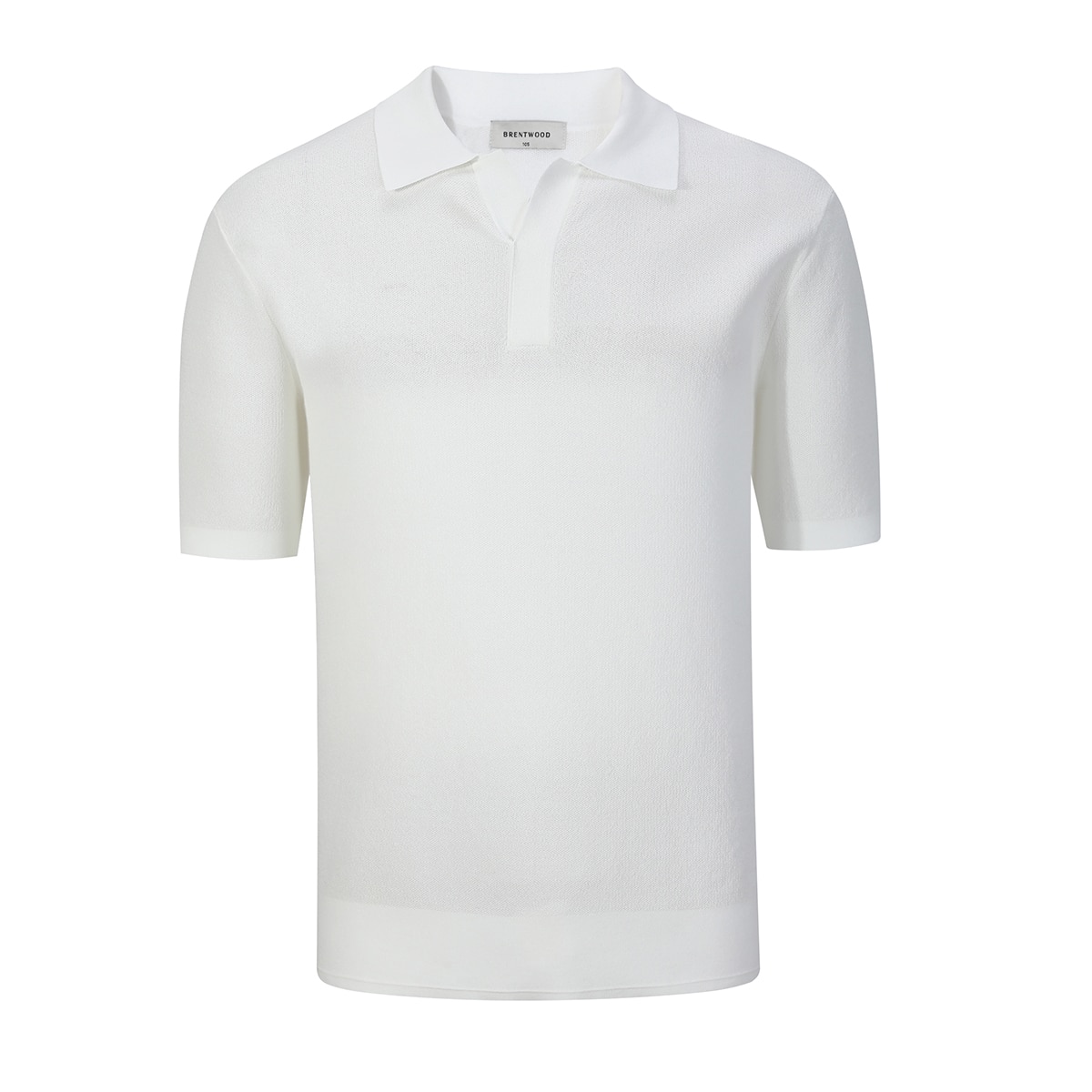 브렌우드 남성 오픈 카라 니트 폴로