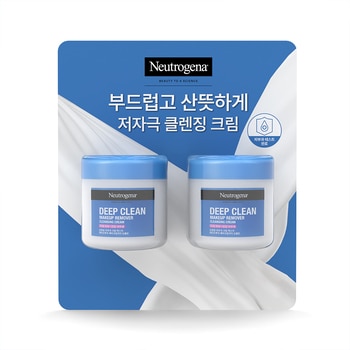 뉴트로지나 딥 클린 클렌징 크림 285ml x 2