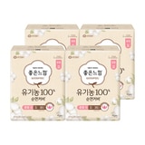 좋은느낌 유기농100%순면 맥시슬림 중36x4/대32x4