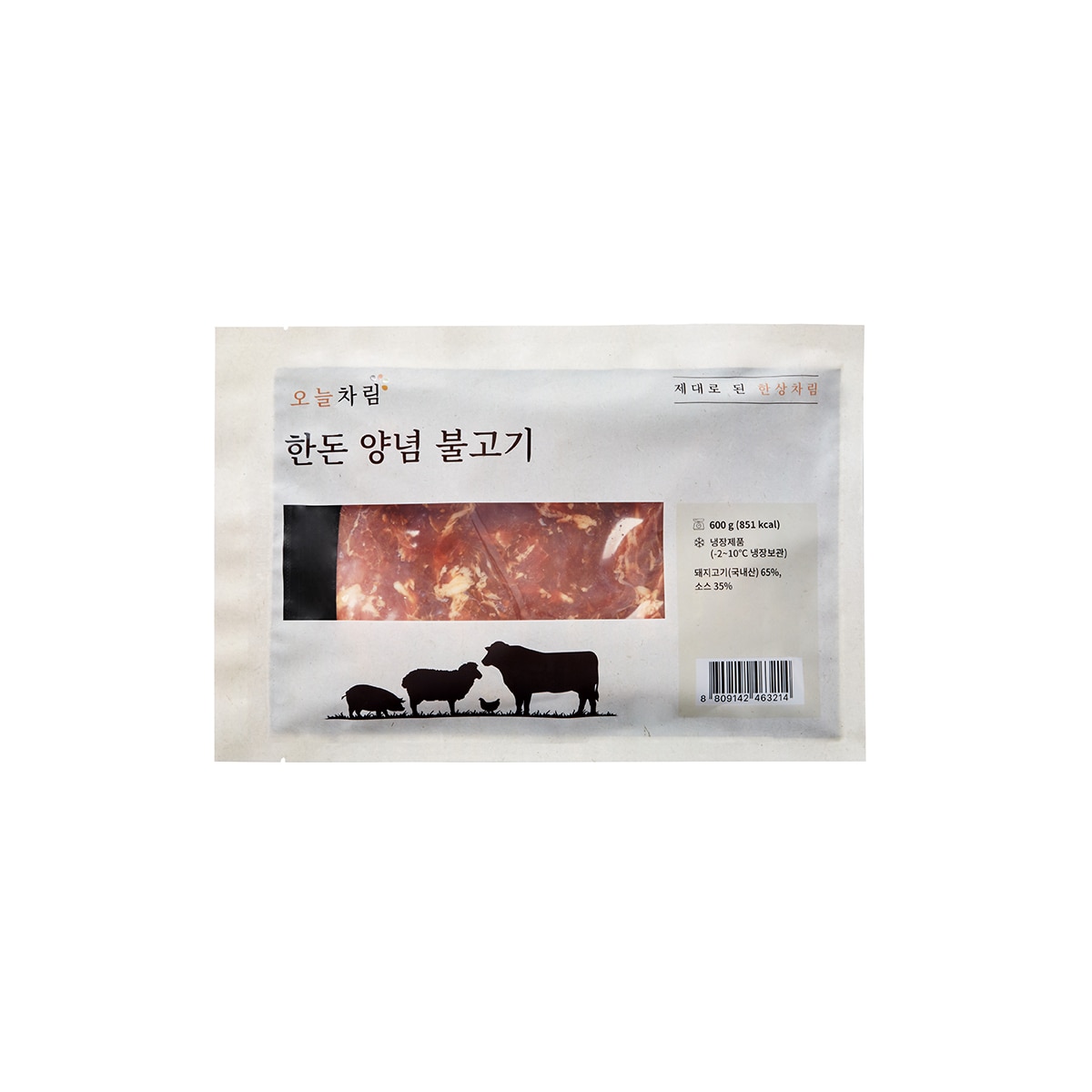 오늘차림 한돈 양념 불고기600g x 3ea