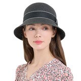 안드레아바나 여성 클로슈 햇 - 블랙 안드레아바나 여성 클로슈 햇 - 블랙
