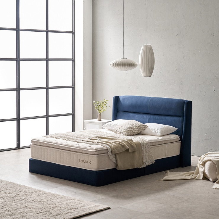 라클라우드 기능성패브릭 밀라노 침대프레임-슈퍼싱글