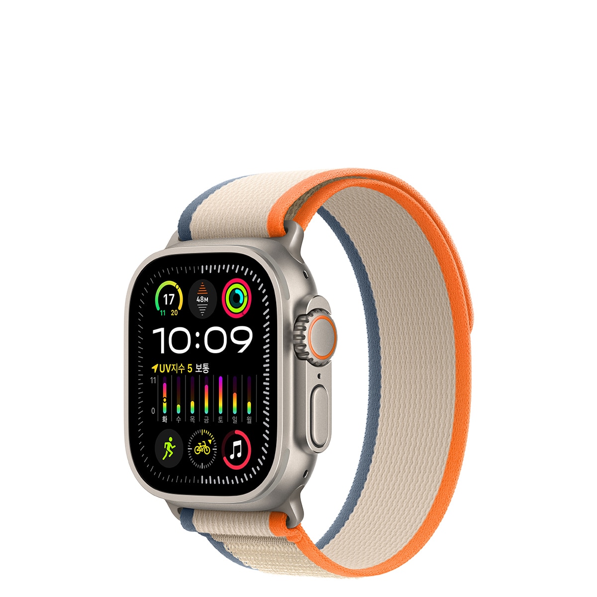 Apple Watch Ultra 2 49mm 티타늄 케이스 (2023)