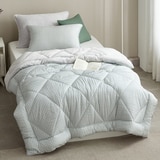 에이프릴앳홈 모달 극세사 차렵이불 - 싱글, 그리드