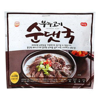 해드림 부추고기순댓국 2,500g