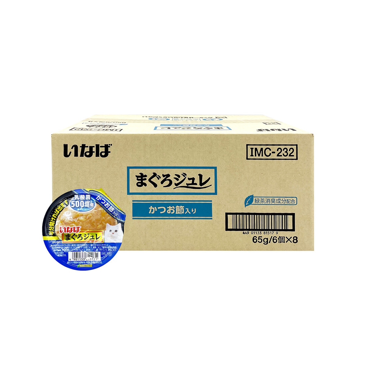 이나바 마구로쥬레 유산균 가다랑어 65g x 48입