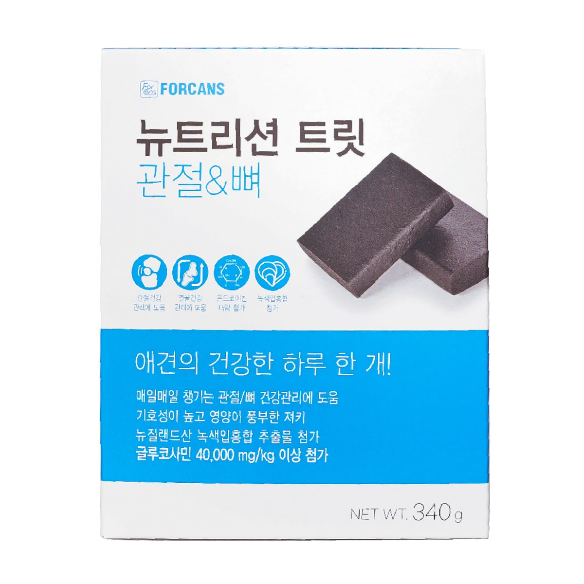 뉴트리션 트릿 애견 영양제 (관절/눈/피부) 340g