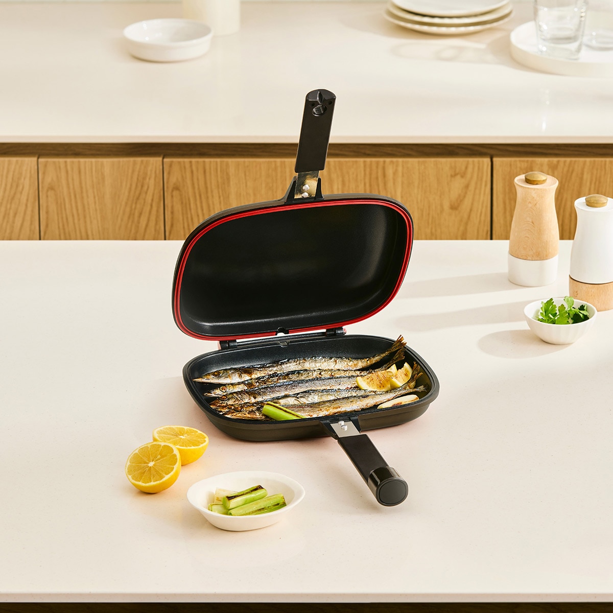 해피콜 IH 양면팬