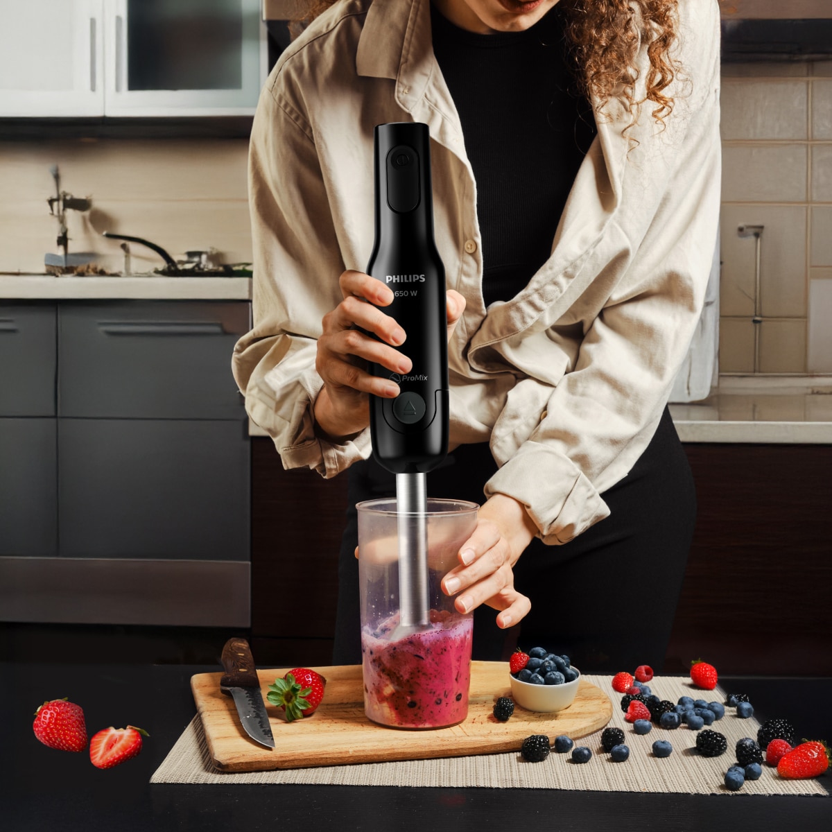 필립스 데일리 핸드블렌더 HR2534/90