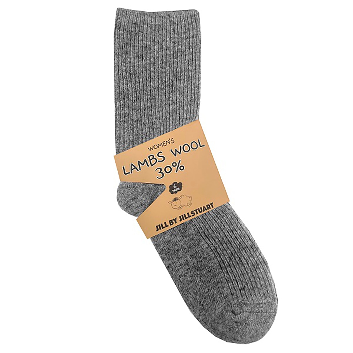 질바이질스튜어트 여성 울 양말 6족 - 솔리드 A팩