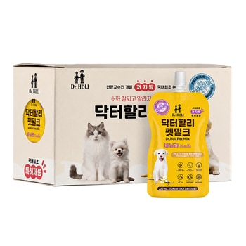 닥터할리 펫밀크 바닐라 200ml x 10 /최소 구매 2 닥터할리 펫밀크 바닐라 200ml x 10 /최소 구매 2