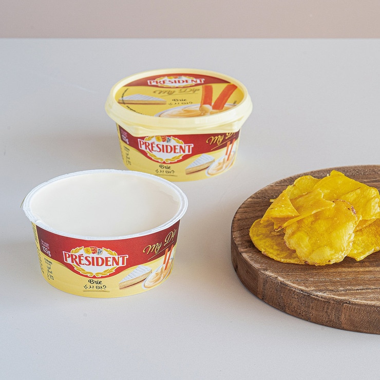 프레지덩 마이딥 에멘탈 125g x 2 + 브리125g x 2