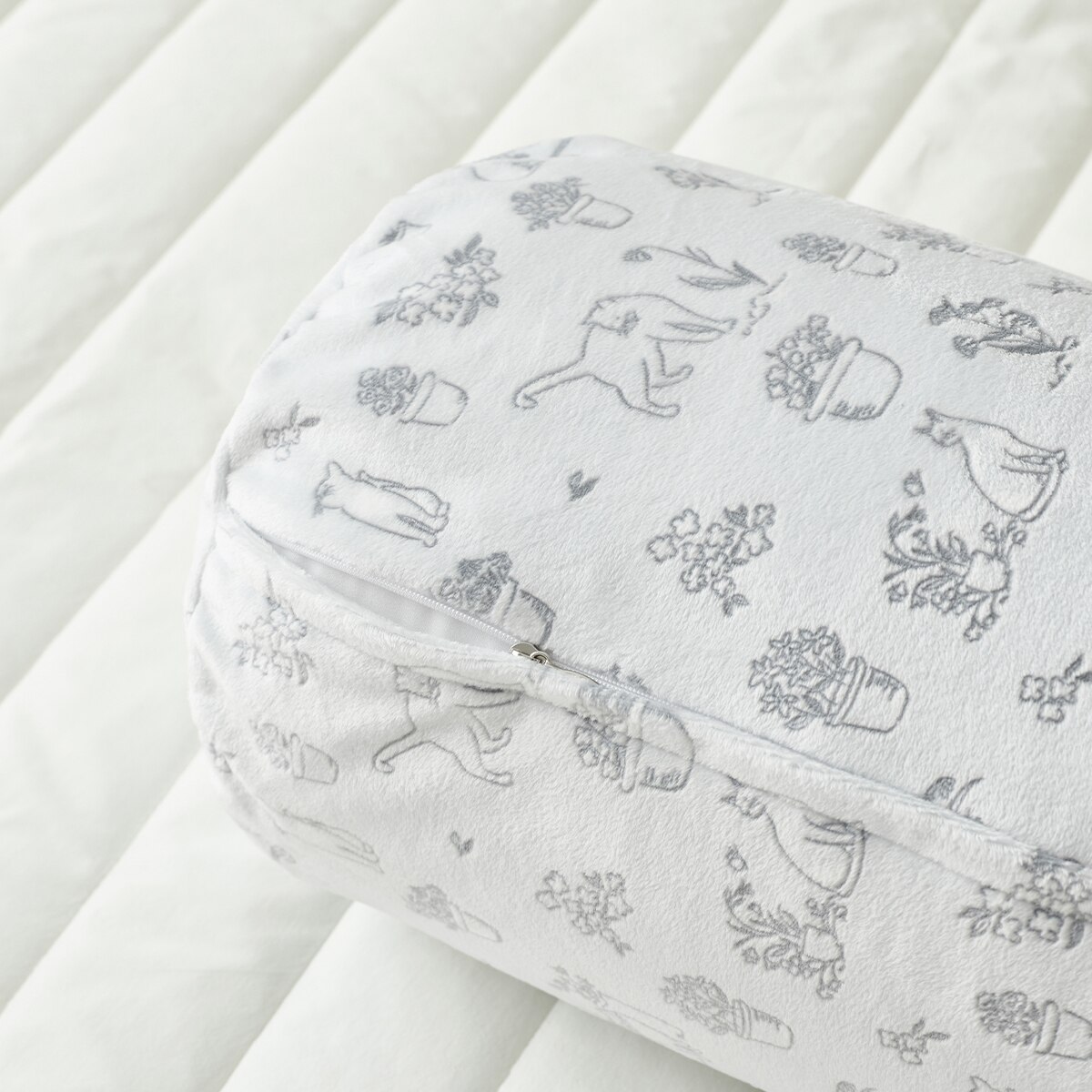 알러텍트 극세사 바디 필로우 - 가든냥 (그레이)