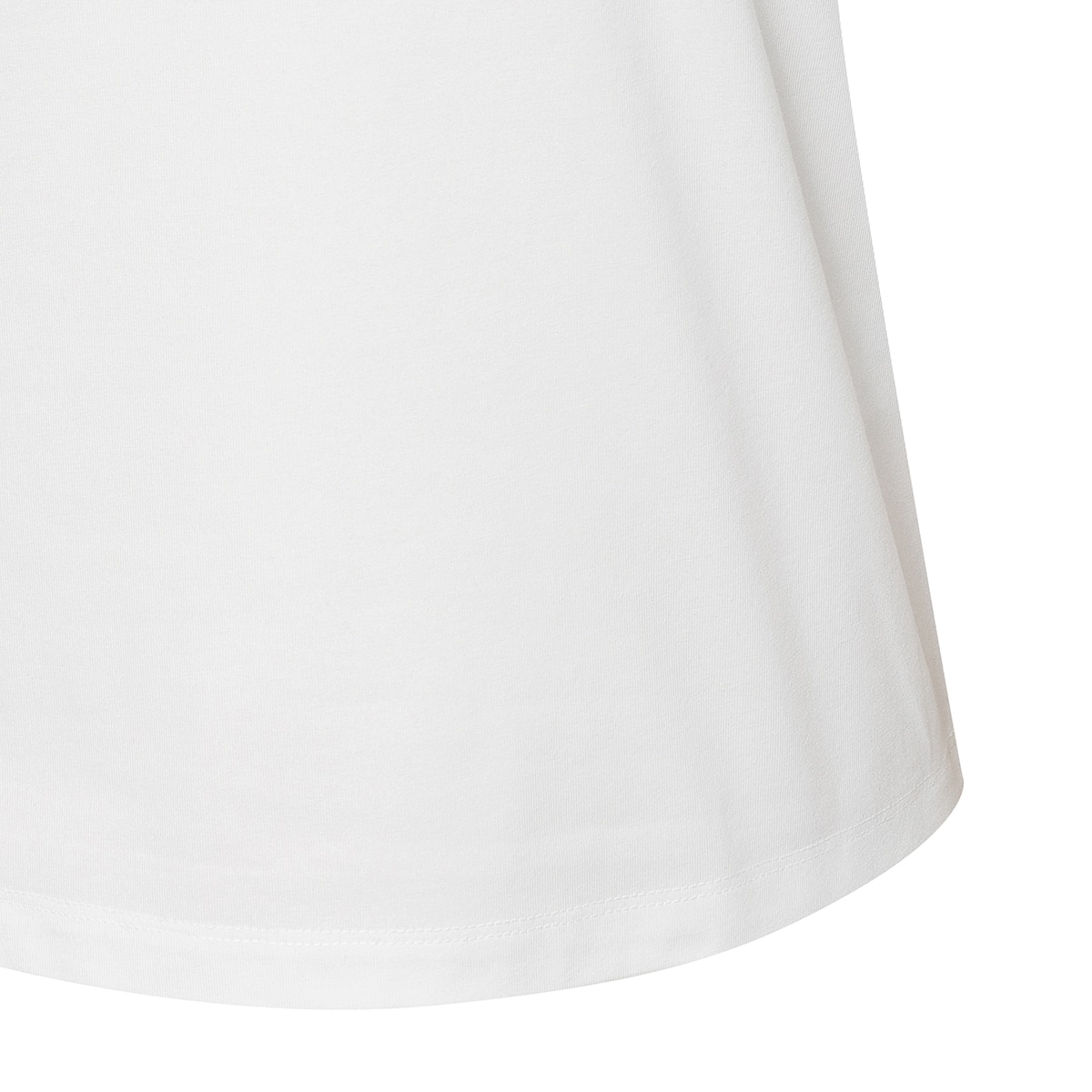 휠라 여성 링거 티셔츠 - 화이트, M