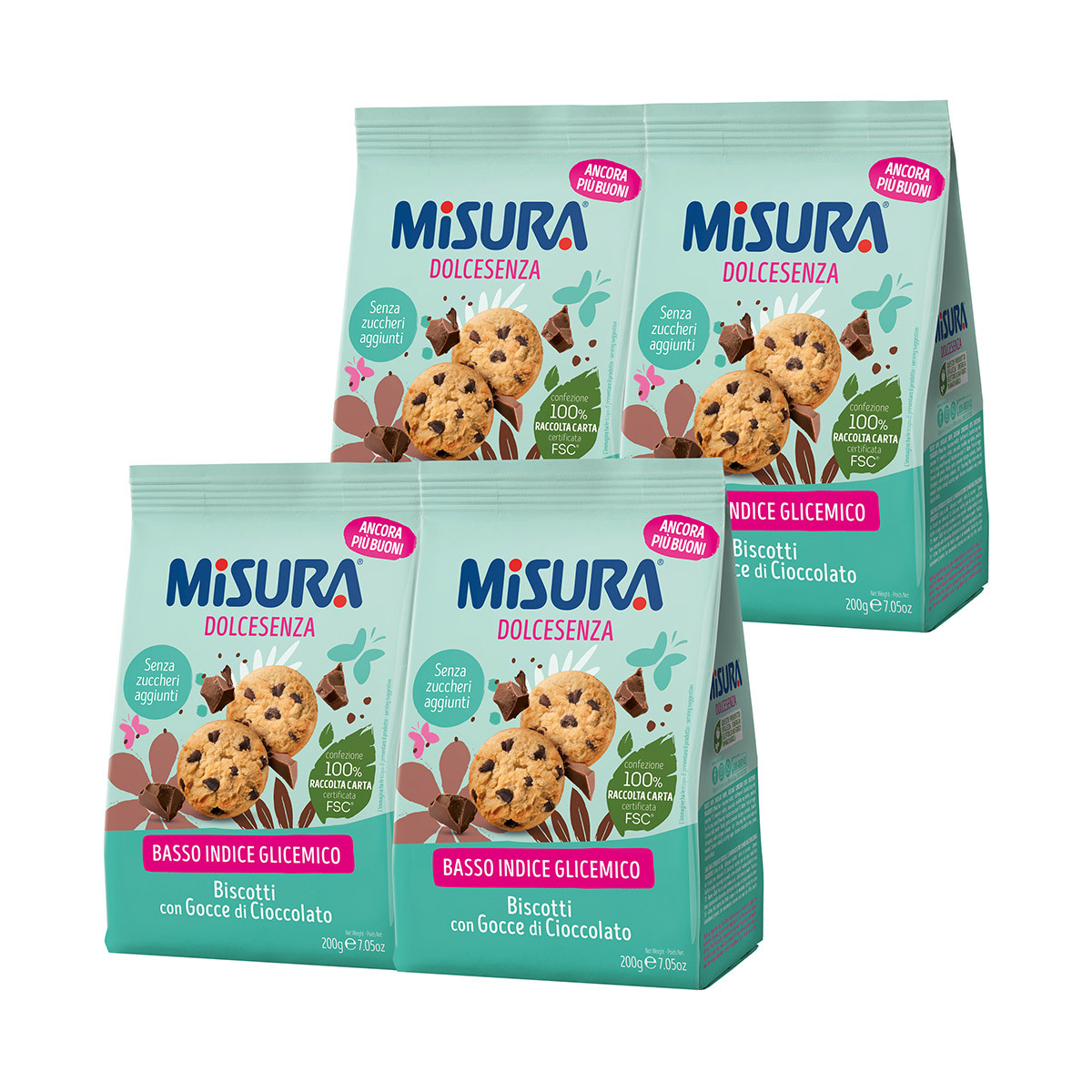 Misura 쿠키 세트 800g / 200g x 4개