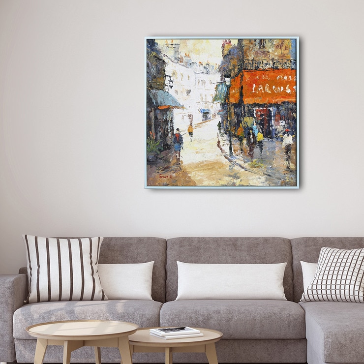 지클레 그림 액자 76x76cm - 파리카페 지클레 그림 액자 76x76cm - 파리카페