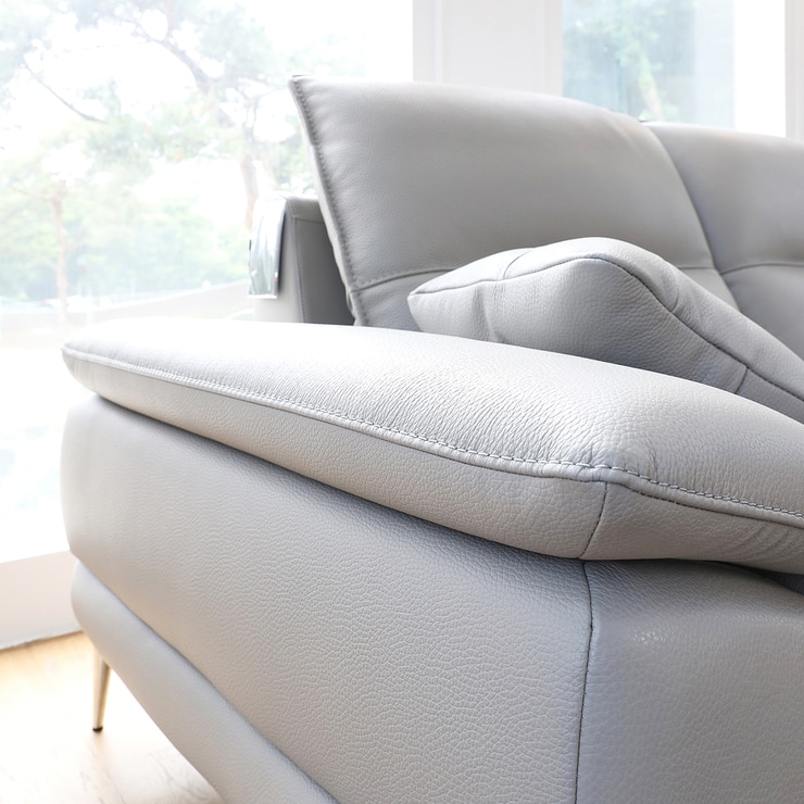사트바 몽베르토주얼 이태리 통가죽 소파 3.5인